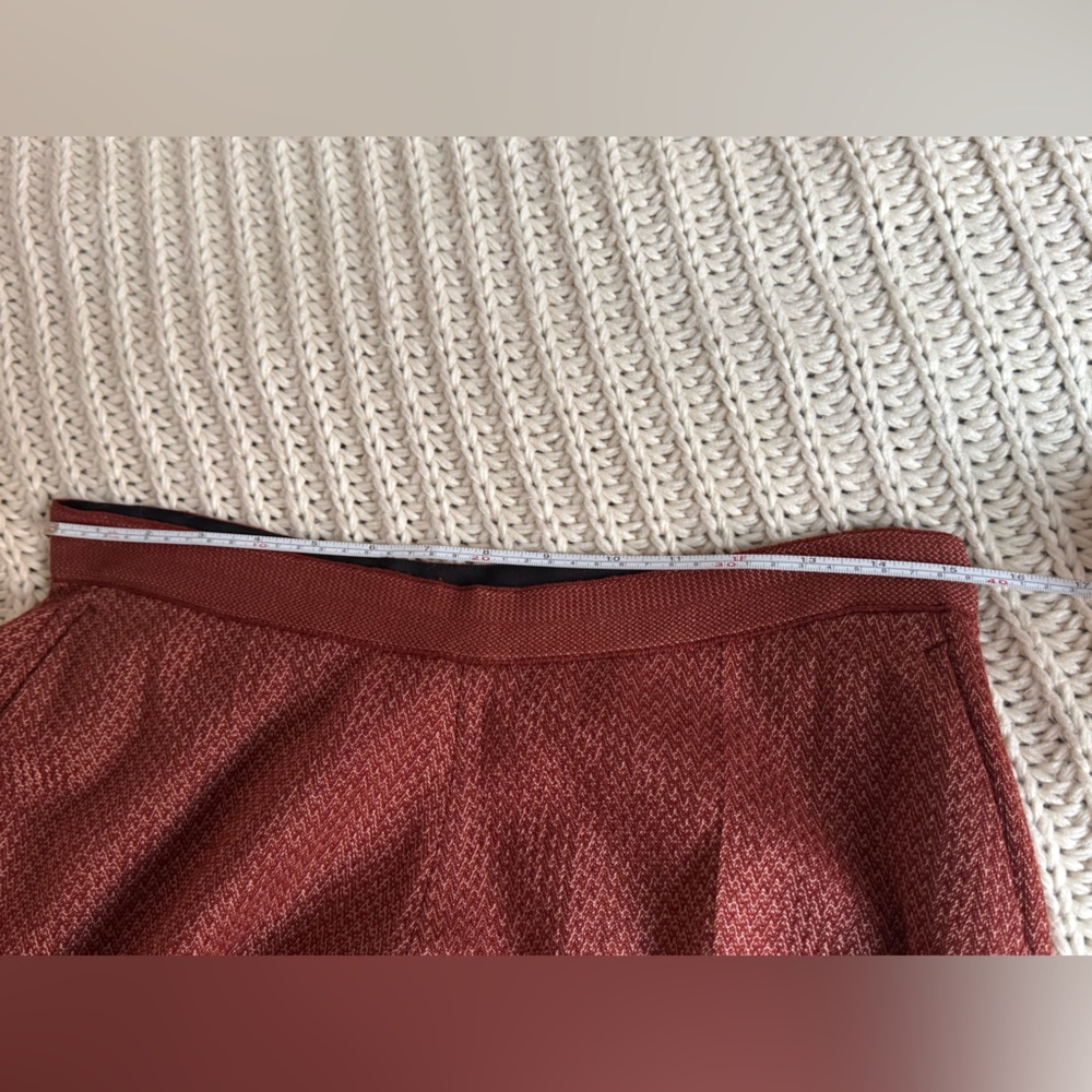 Missoni Wide-Leg Knit Pants Rust Wool Blend Size IT 40 / US 4 - Picture 14 of 14